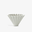  Origami Ceramic Dripper - Matte Grey 