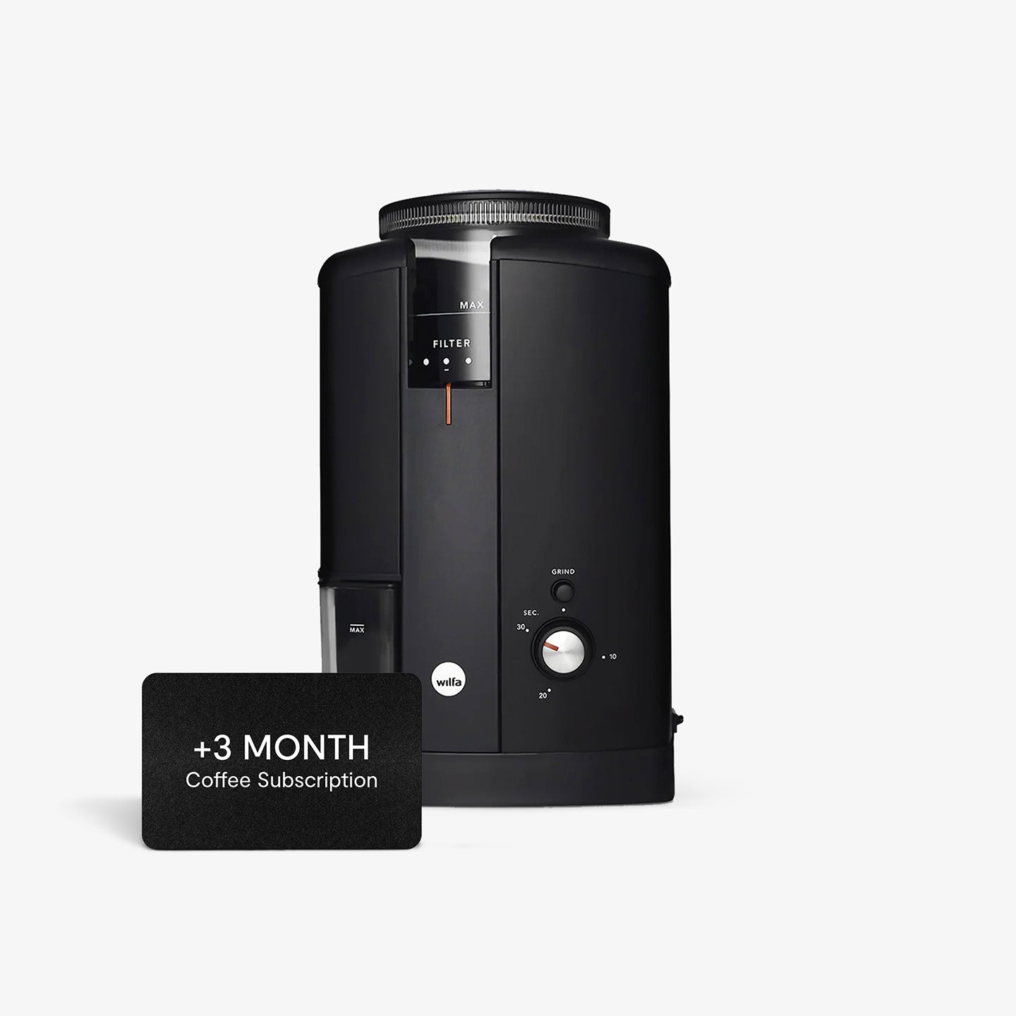 The Wilfa Svart Coffee Grinder is a versatile, conical burr grinder designed for home brewing with consistent grind quality.