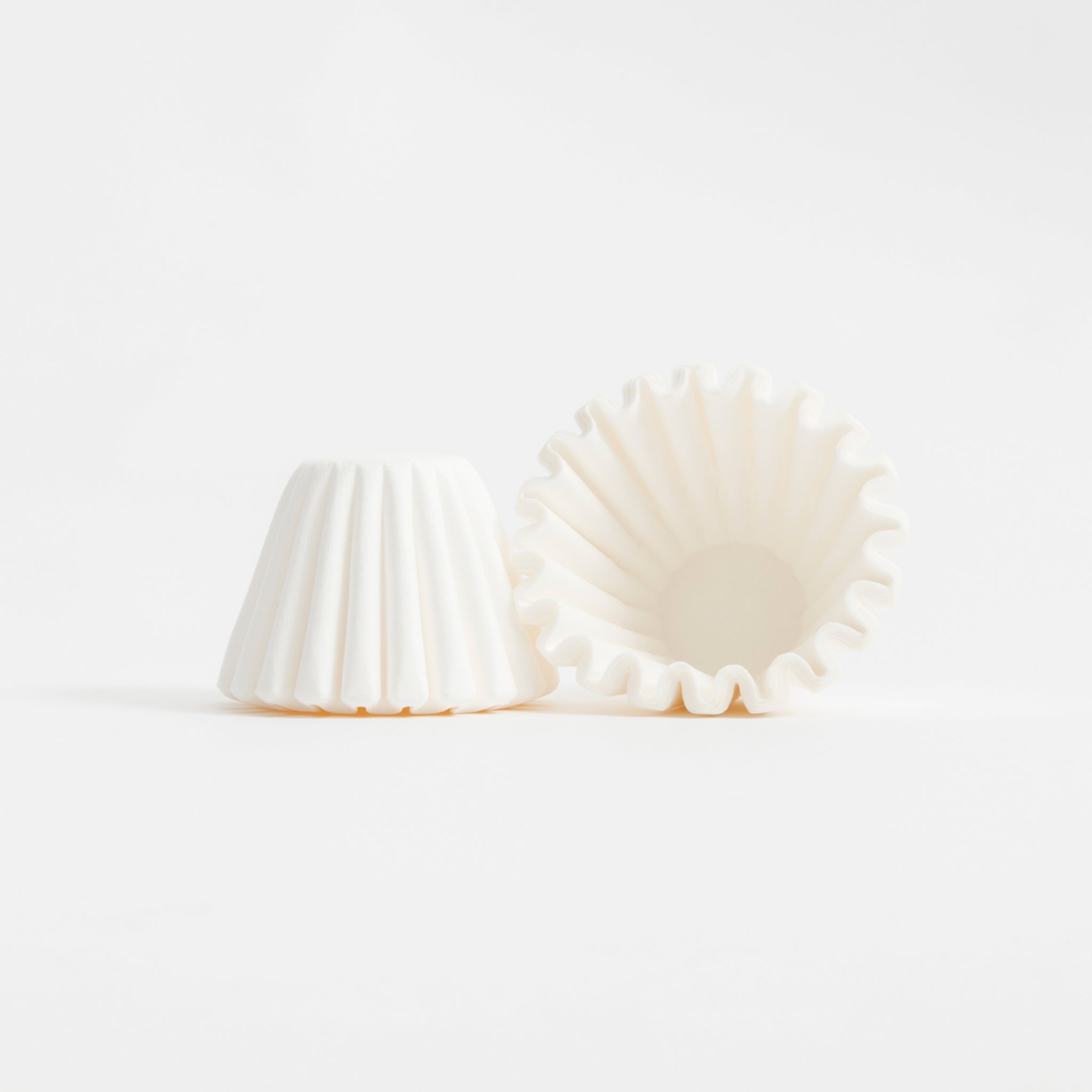 kalita wave filter papers in white