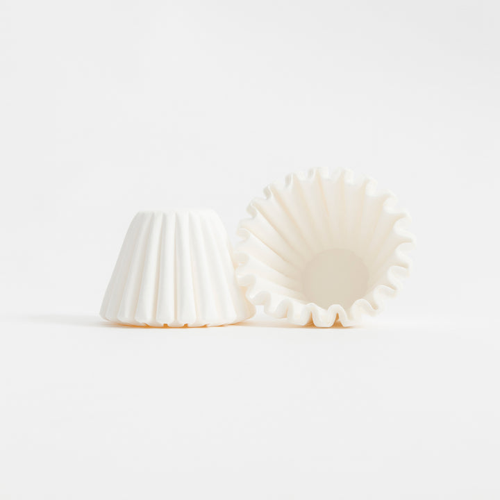 kalita wave filter papers in white